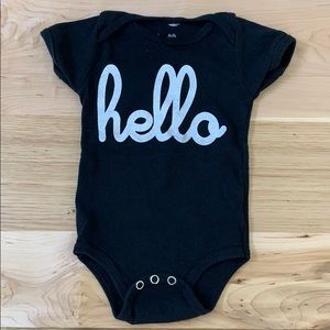 Hello Apparel Onesie